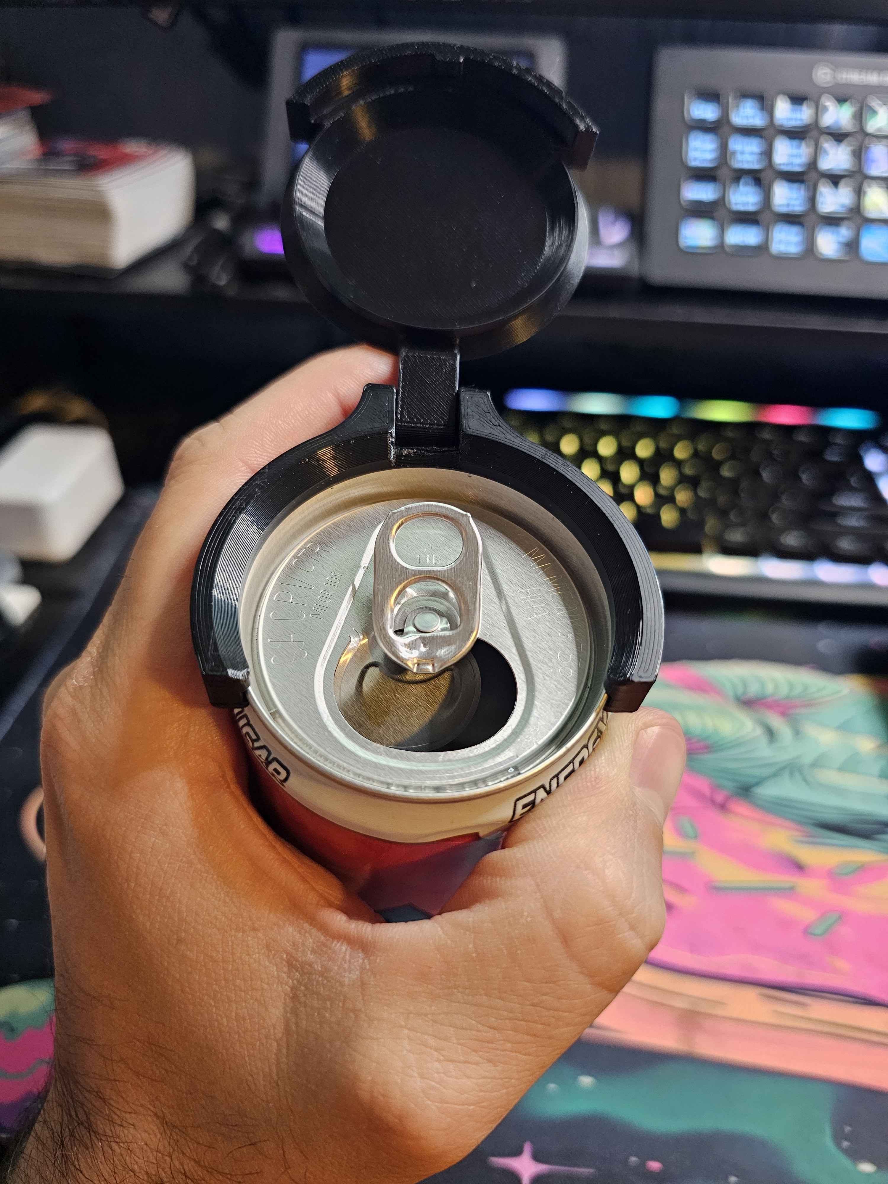 BrandPop Top - 3D Printed Can Cover