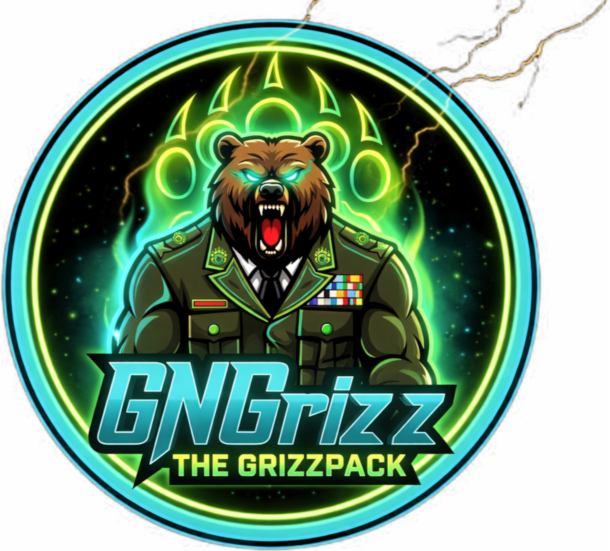 GrizzPack Sticker