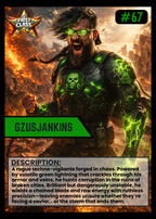 Custom SuperHero/Villian Card 3pk
