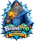 HopeInTheMyst BrandPop Combo Logo Sticker