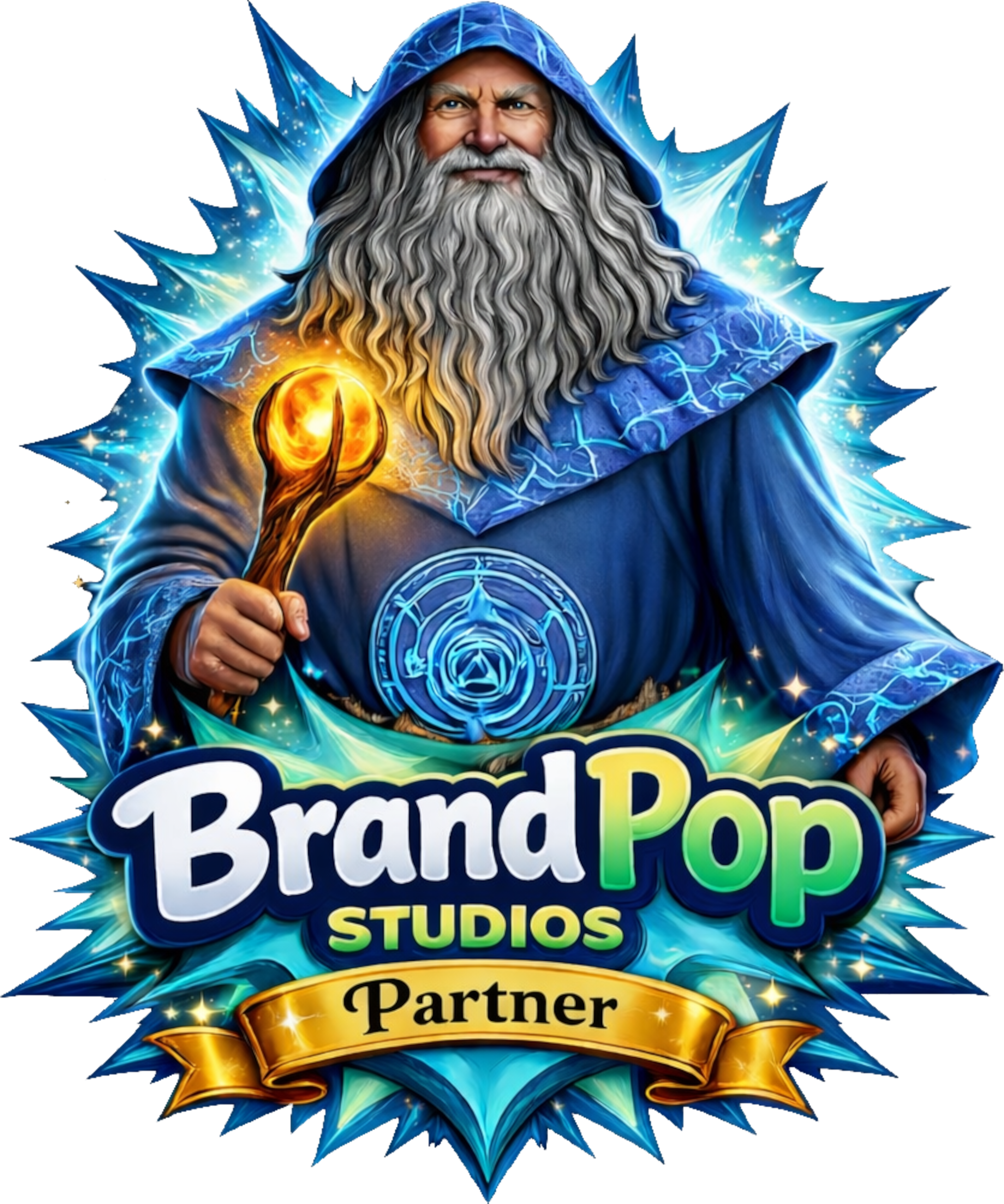 HopeInTheMyst BrandPop Combo Logo Sticker