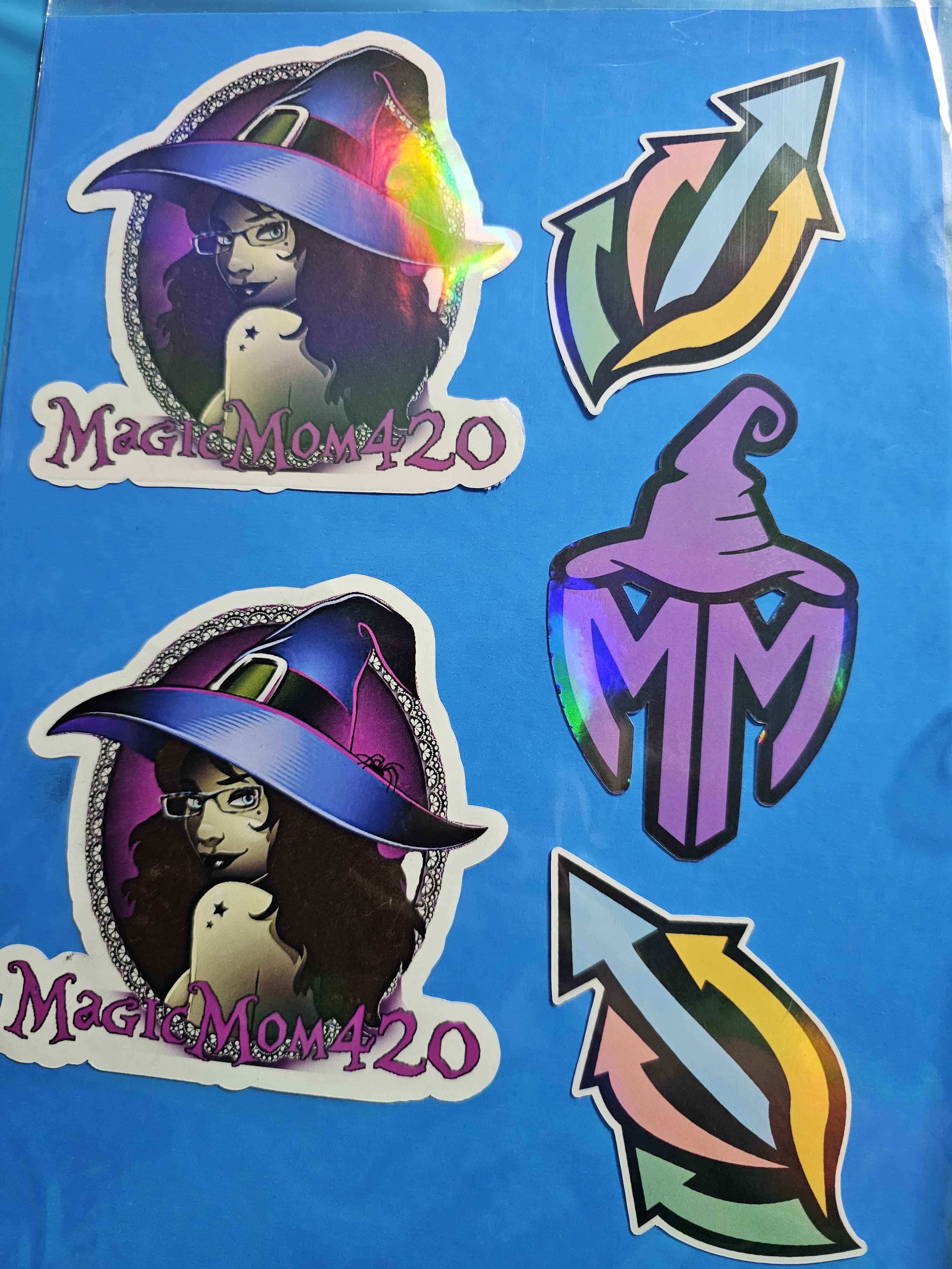 Custom Logo Sticker 100pk