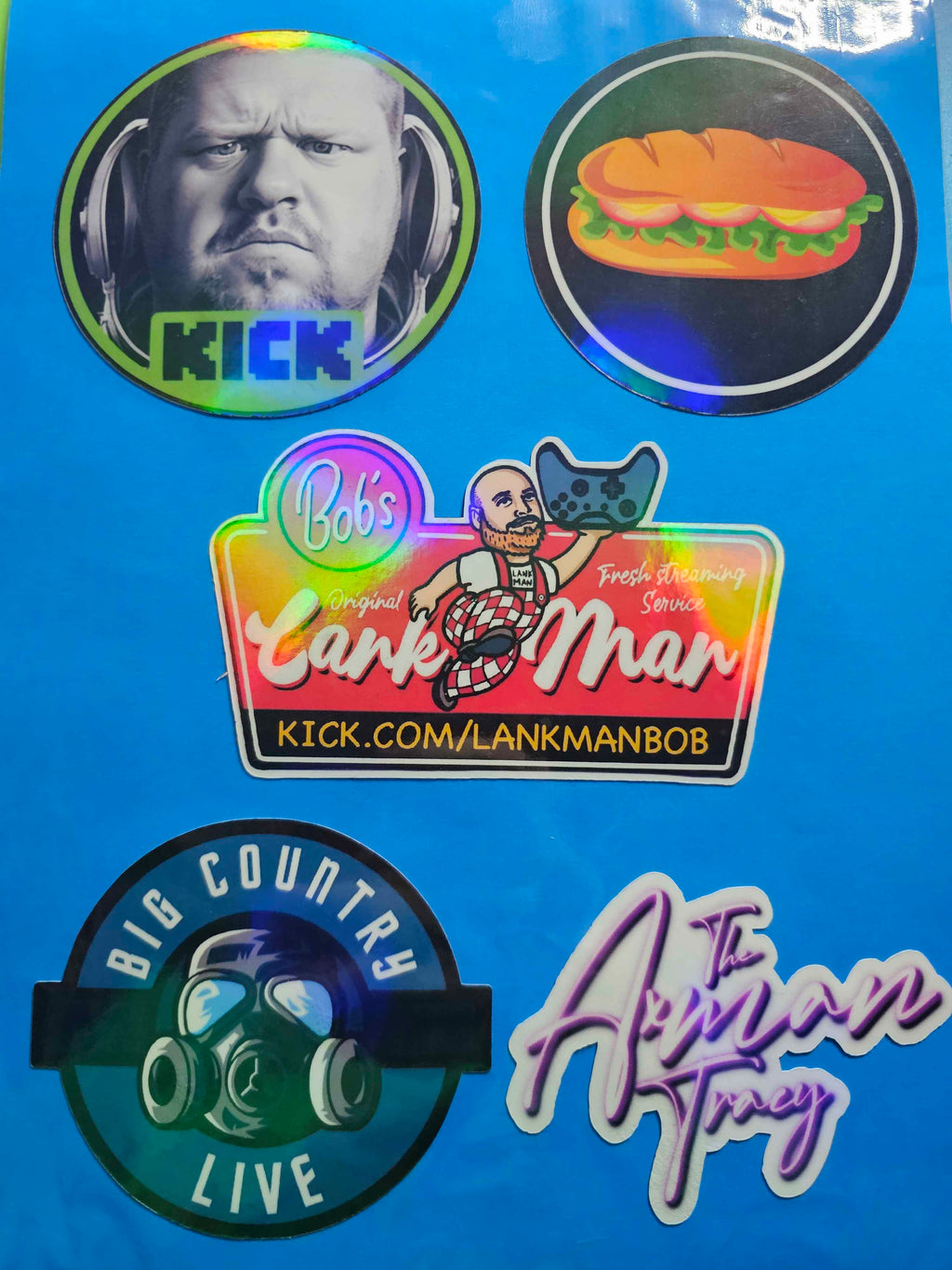 Custom Logo Stickers