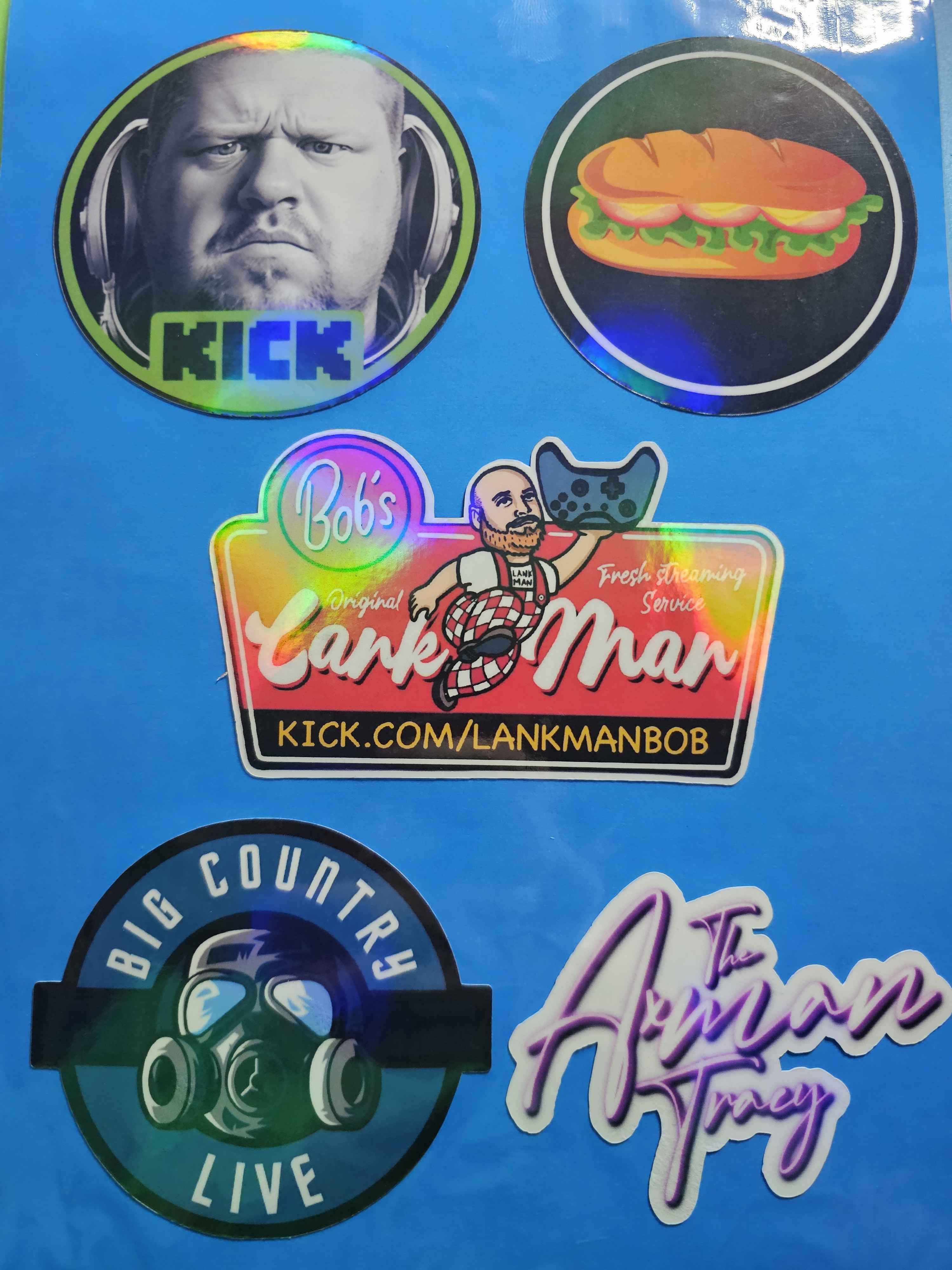 Custom Logo Sticker 100pk