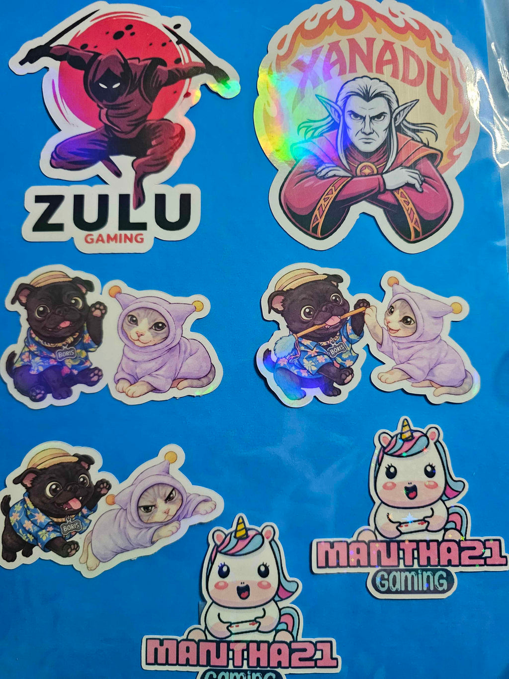Custom Logo Stickers