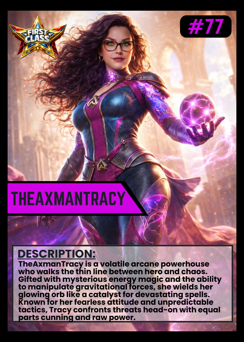 Custom SuperHero/Villian Card 3pk