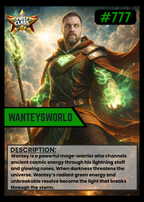 Custom SuperHero/Villian Card 3pk