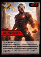 Custom SuperHero/Villian Card 3pk