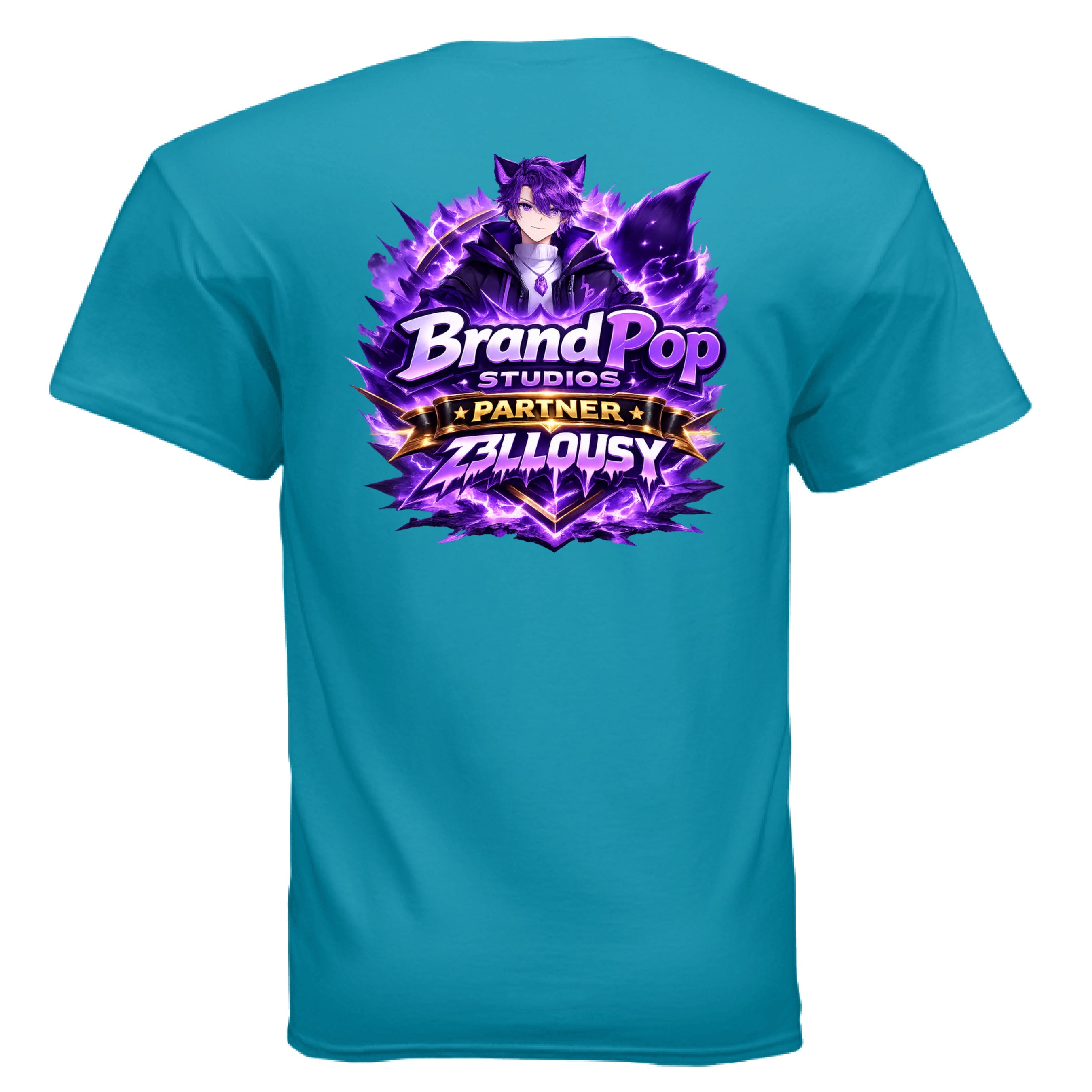 TROPICAL BLUE - BACK