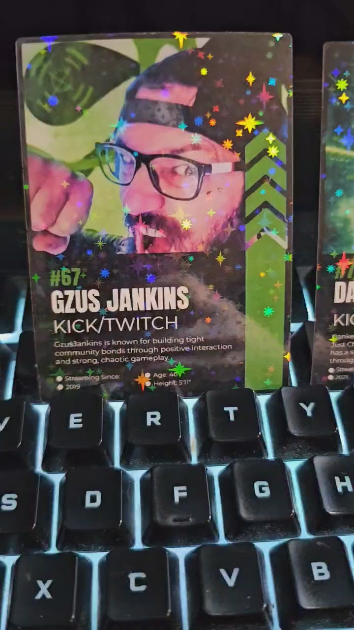 Custom Holographic Trading Cards