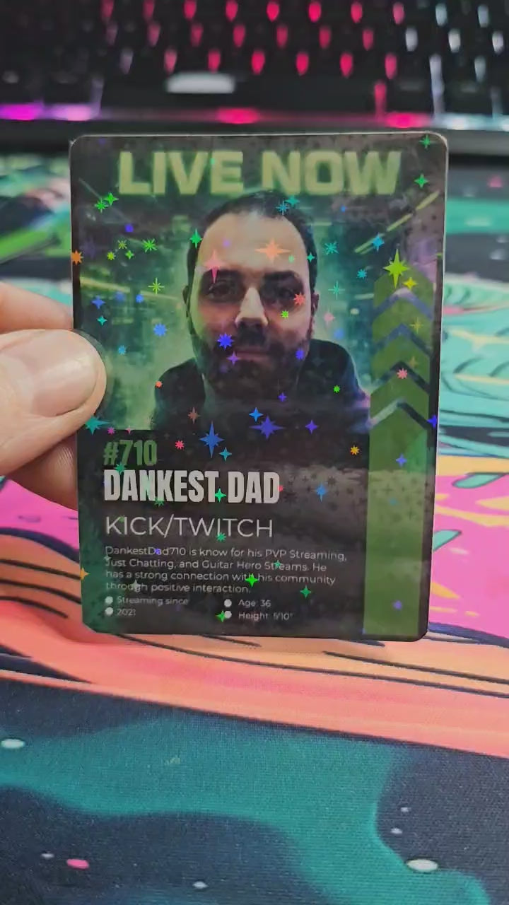 Buy YOUR Holographic Card