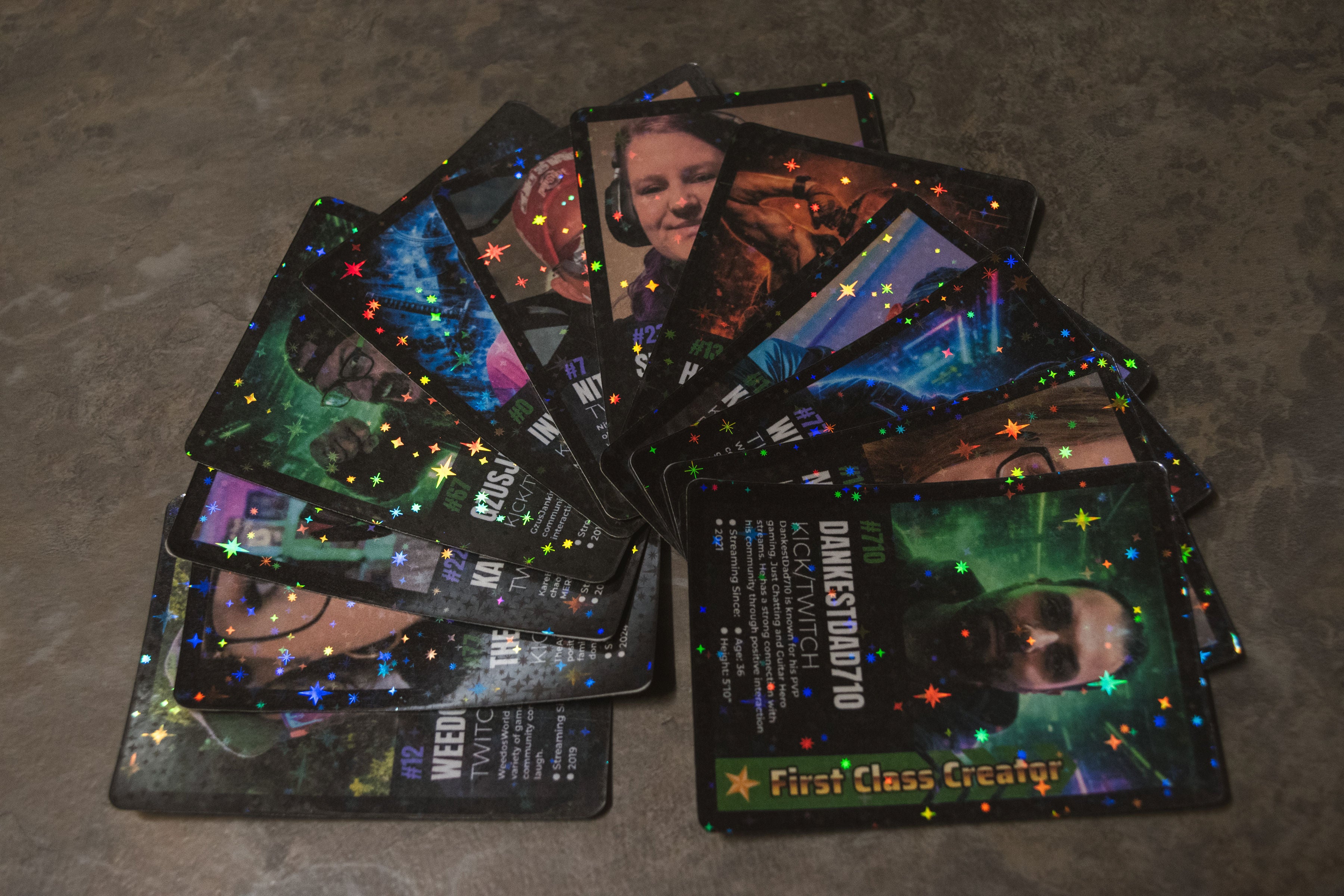 Custom Holographic Trading Cards